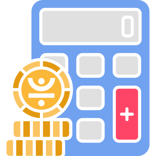 calculadora de moneda Generic Flat icono