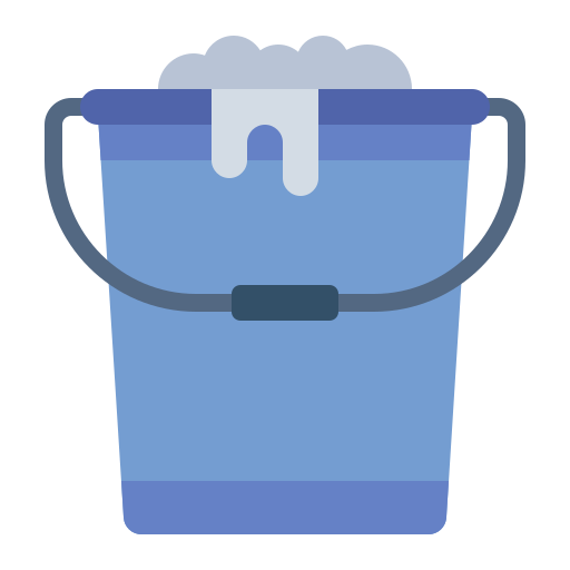 Water Bucket Generic Flat icon