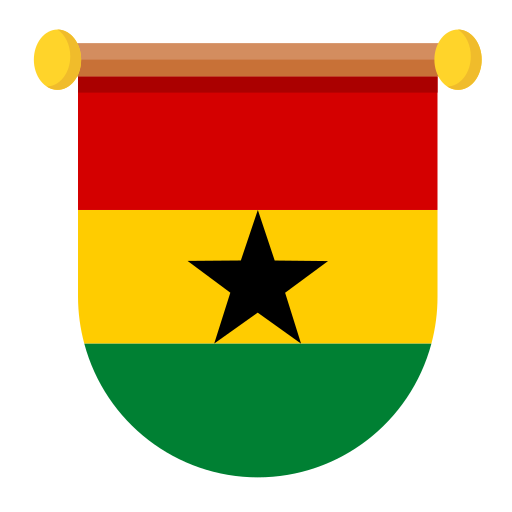 ghana Generic Flat icona