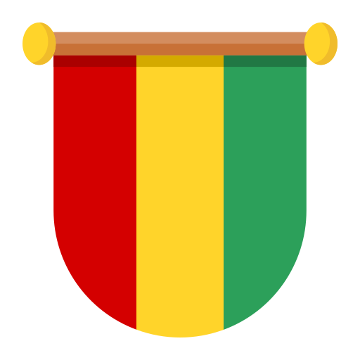 Guinea Generic Flat icon