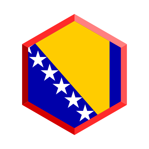 Bosnia and Herzegovina Generic Flat icon