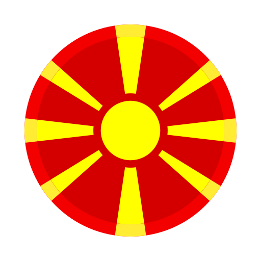 macedonia del norte Generic Flat icono