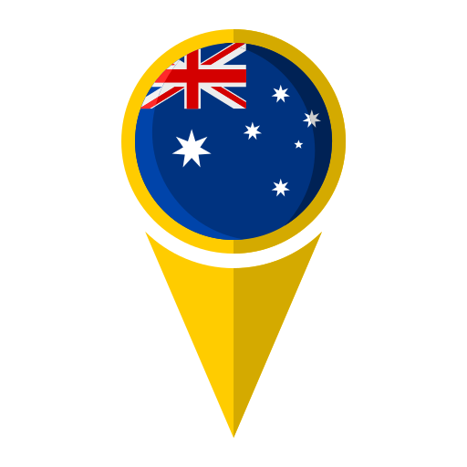australia Generic Flat ikona