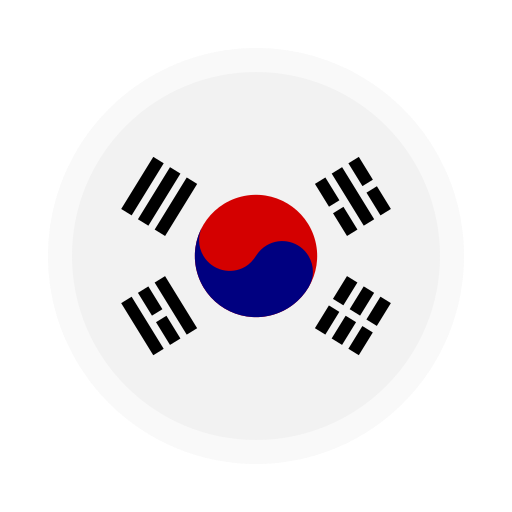 zuid-korea Generic Flat icoon