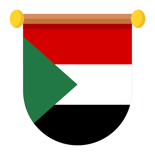 sudan Generic Flat ikona