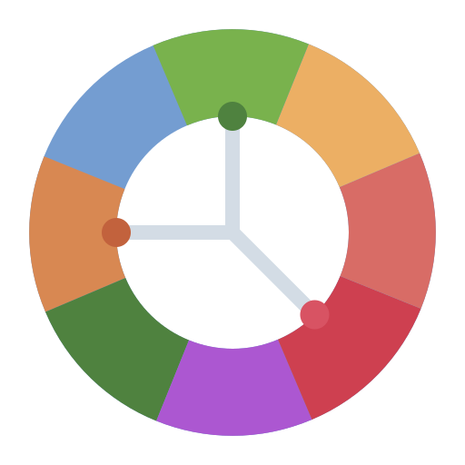 Color wheel Generic Flat icon