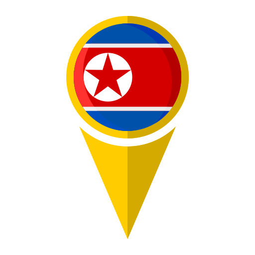 noord korea Generic Flat icoon