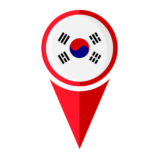 South Korea Generic Flat icon