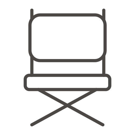stoel Generic Detailed Outline icoon