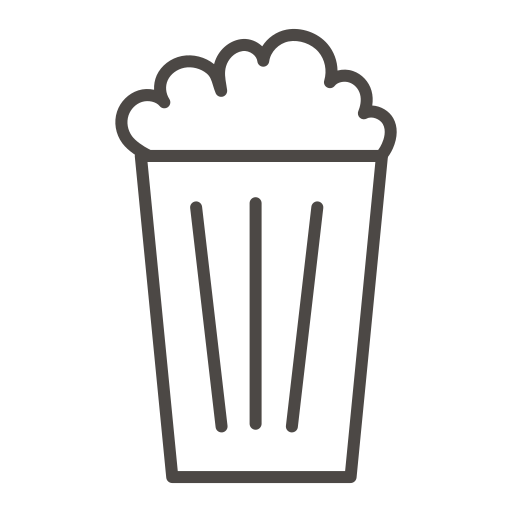 Popcorn Generic Detailed Outline icon
