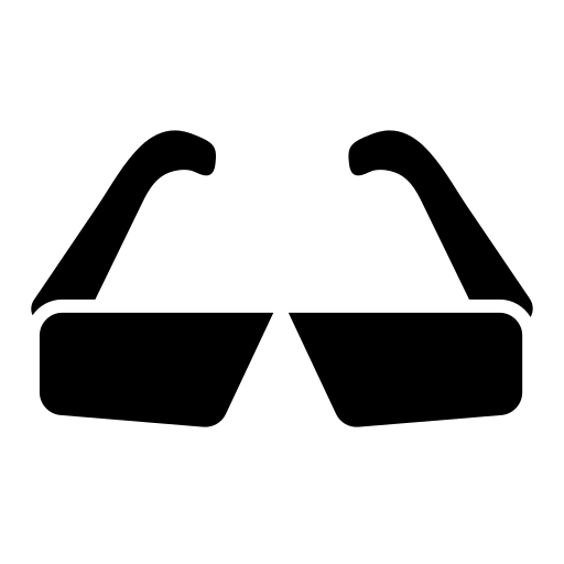 occhiali Generic Glyph icona