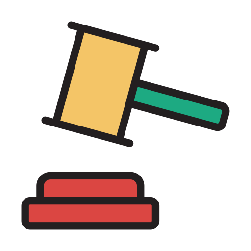 versteigerung Generic Outline Color icon