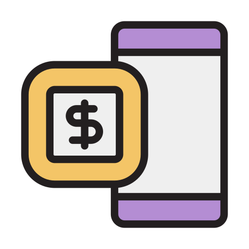 mobile banking Generic Outline Color icon