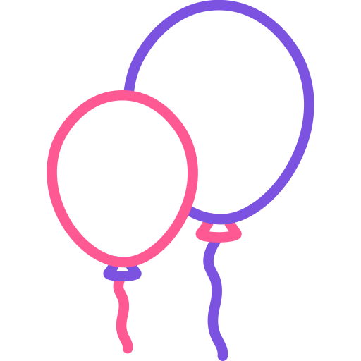 palloncini Generic Outline Color icona
