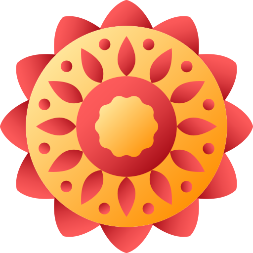 Mandala Generic Flat Gradient icon