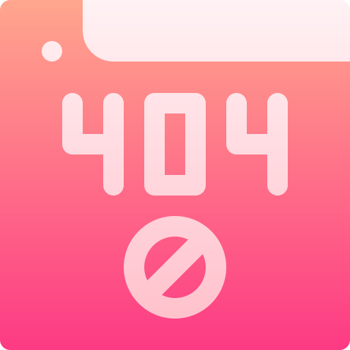 404エラー Basic Gradient Gradient icon