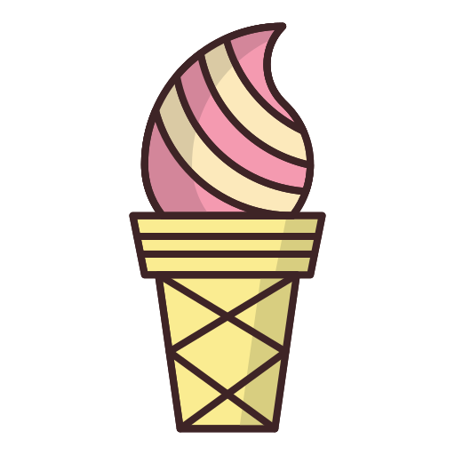 アイスクリーム edt.im Lineal color icon