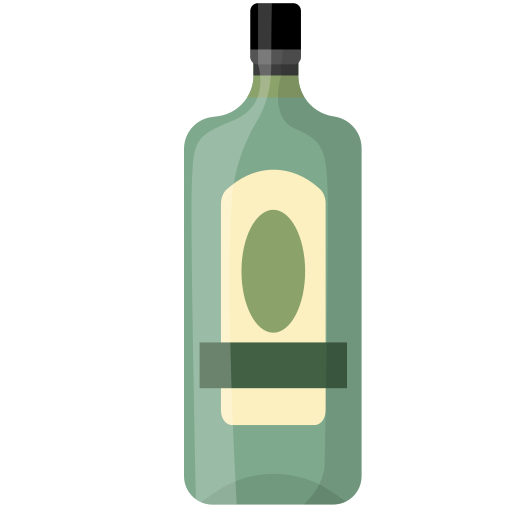 gin Generic Flat ikona