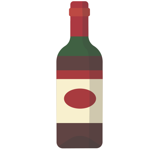 vino rosso Generic Flat icona