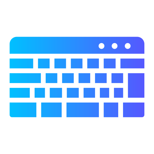 Клавиатура Generic Flat Gradient иконка