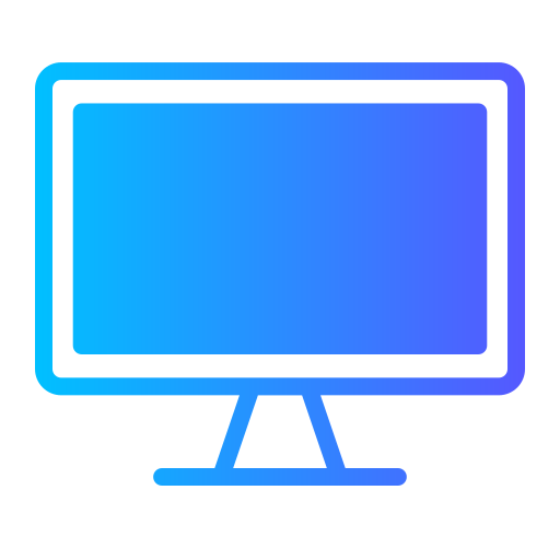 monitor Generic Flat Gradient icon