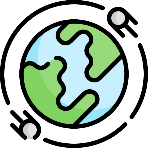 Satellites Special Lineal color icon