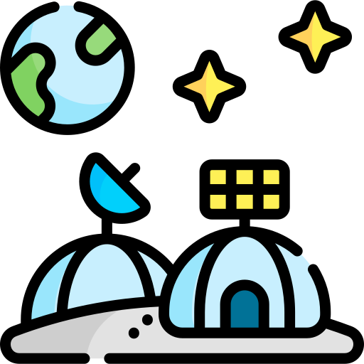 月のステーション Special Lineal color icon