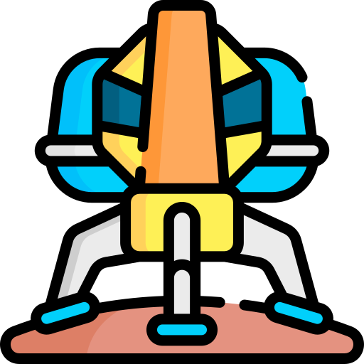 lądownik Special Lineal color ikona
