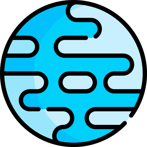 uran Special Lineal color ikona