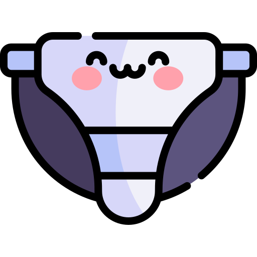 Jockstrap Kawaii Lineal color icon