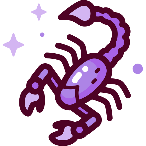 escorpión Special Candy Lineal color icono