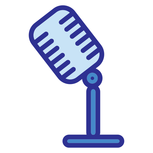 microphone Generic Blue Icône
