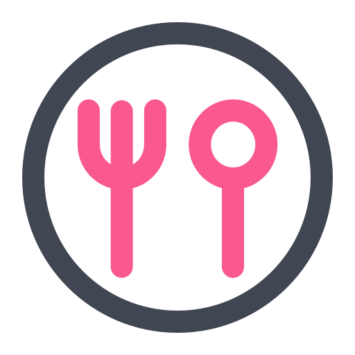 夕食 Generic Outline Color icon