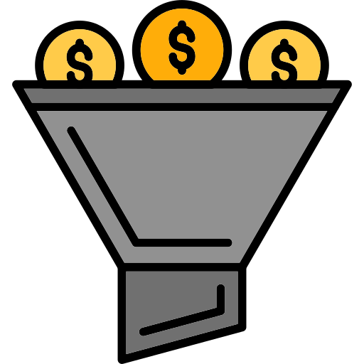Funnel Generic Outline Color icon