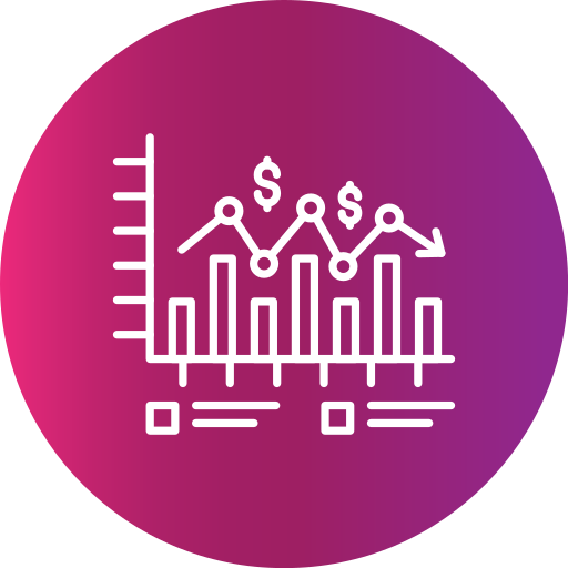 balkendiagramm Generic Flat Gradient icon