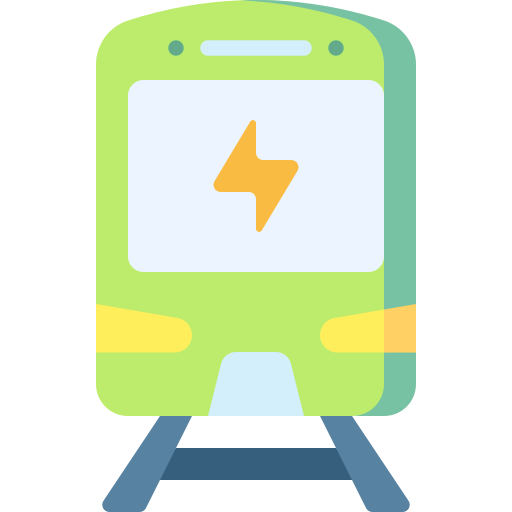 Electric train Special Flat icon