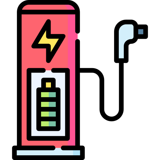 charging station Special Lineal color Icône