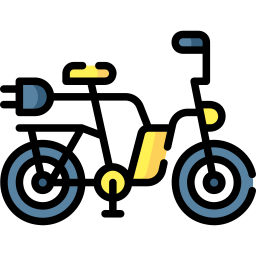 bicicleta electrica Special Lineal color icono
