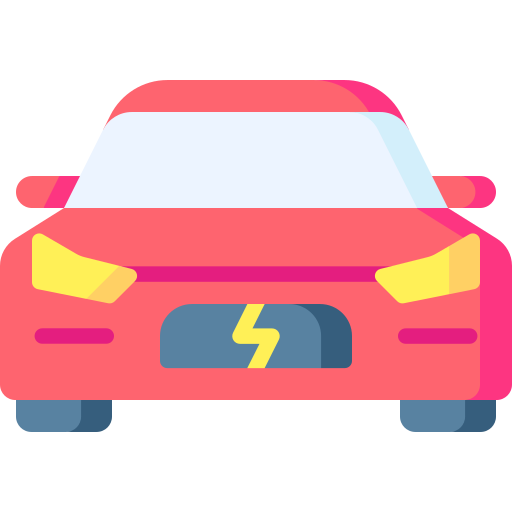 elektroauto Special Flat icon