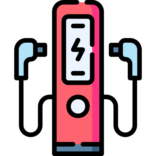 Charging Station Special Lineal color icon
