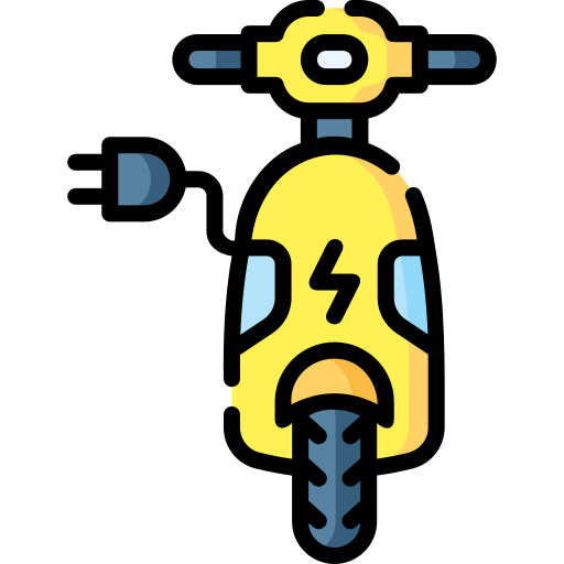 Electric Scooter Special Lineal color icon