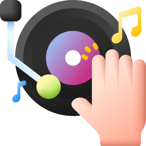 DJ 3D Color icon