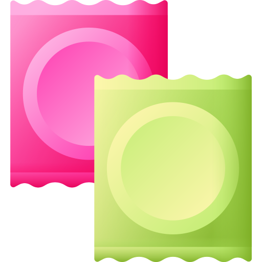 condoom 3D Color icoon