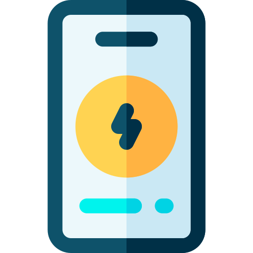 smartphone Basic Rounded Flat icon
