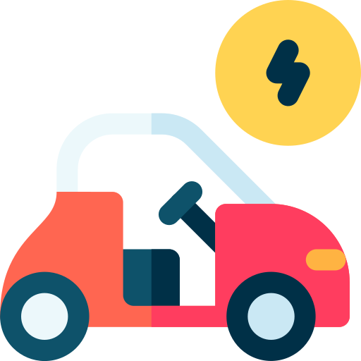 Mini car Basic Rounded Flat icon