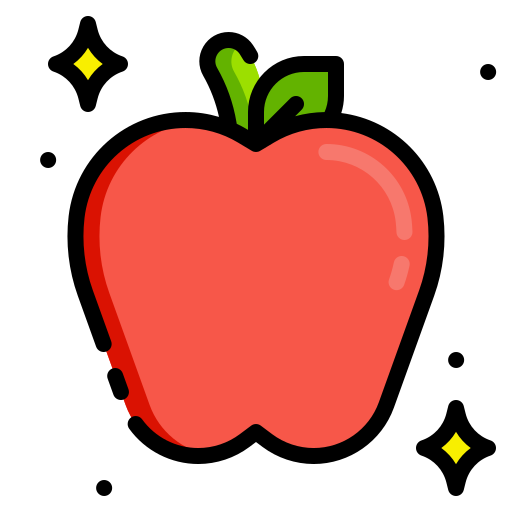 りんご Generic Detailed Outline icon
