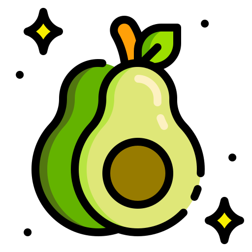 aguacate Generic Detailed Outline icono