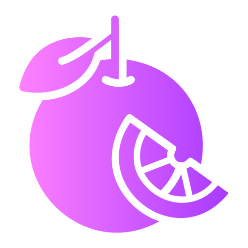 grapefruit Generic Flat Gradient icon