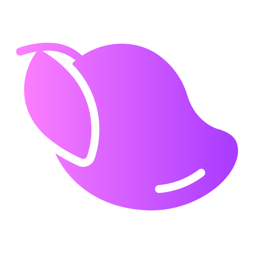 mango Generic Flat Gradient icon