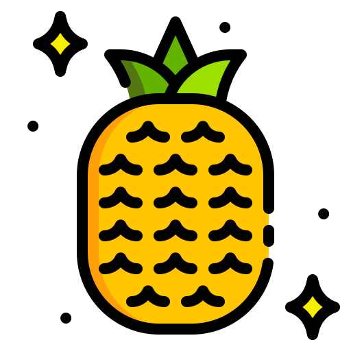 ananas Generic Detailed Outline Icône